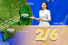 [Video] Dự báo thời tiết đêm nay và ngày mai 2/6/2025: Bắc Bộ và Trung Bộ nắng nóng