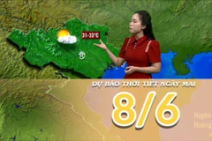 [Video] Dự báo thời tiết đêm nay và ngày mai 8/6/2025: Nắng nóng ở đồng bằng Bắc Bộ và Trung Bộ