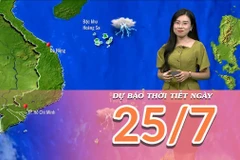 [Video] Dự báo thời tiết ngày 25/7/2025: Mưa lớn tại Bắc Bộ và Bắc Trung Bộ 