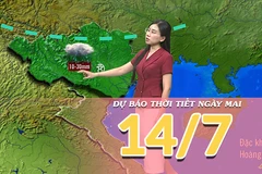 [Video] Dự báo thời tiết đêm nay và ngày mai 14/7/2025: Mưa giảm, có nơi xuất hiện nắng nóng 
