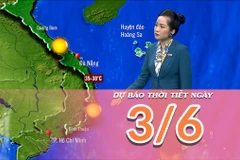 [Video] Dự báo thời tiết ngày 3/6/2025: Mưa dông ở Bắc Bộ và Bắc Trung Bộ
