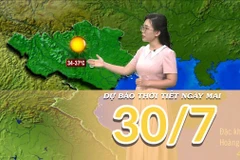 [Video] Dự báo thời tiết đêm nay và ngày mai 30/7/2025: Nắng nóng tiếp diễn tại Bắc Bộ và Trung Bộ