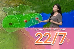 [Video] Dự báo thời tiết ngày 22/7/2025: Bão số 3 đổ bộ vào đất liền