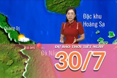 [Video] Dự báo thời tiết ngày 30/7/2025: Nắng nóng trên diện rộng tại Bắc Bộ và Trung Bộ