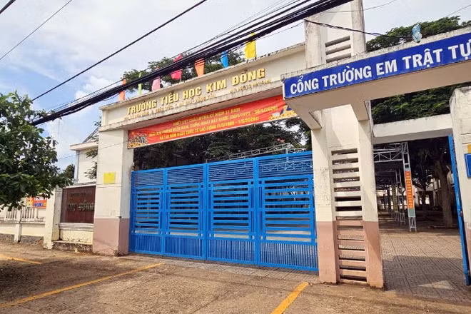 Trường tiểu học Kim Đồng.