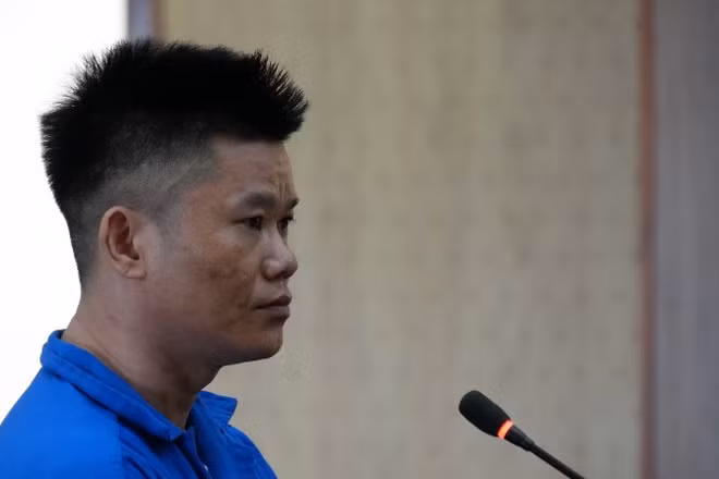 Bị cáo Vũ Văn Hà tại phiên tòa ngày 18/5. 