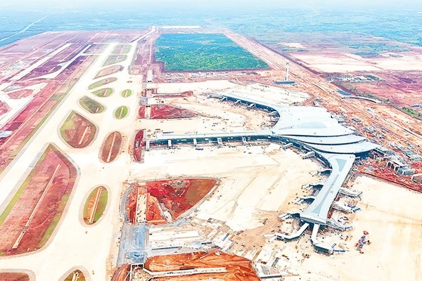 Toàn cảnh Dự án sân bay Long Thành đang tăng tốc về đích.