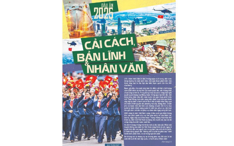 CẢI CÁCH, BẢN LĨNH VÀ NHÂN VĂN