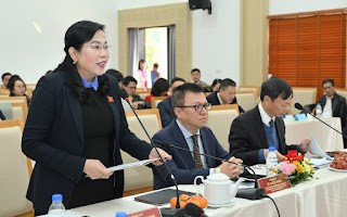 Ủy viên Trung ương Đảng, Chủ nhiệm Ủy ban Khoa học, Công nghệ và Môi trường của Quốc hội Nguyễn Thanh Hải kết luận hội thảo “Nghị quyết số 57-NQ/TW và 68-NQ/TW: Nền tảng để doanh nghiệp tư nhân đột phá phát triển khoa học, công nghệ, đổi mới sáng tạo và chuyển đổi số”. (Ảnh Thế Đại)