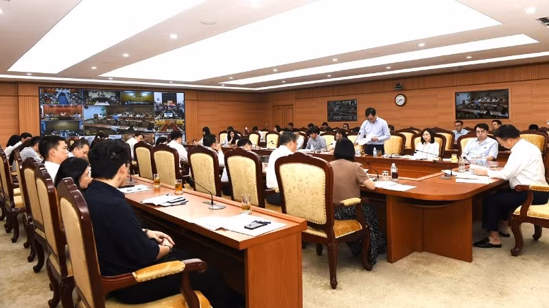 Toàn cảnh hội nghị. (Ảnh: HOÀI PHƯƠNG)