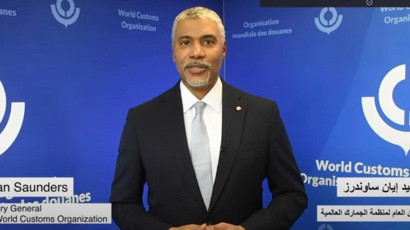 Tổng thư ký Tổ chức Hải quan thế giới giới thiệu về Hội nghị. (Nguồn: WCO)