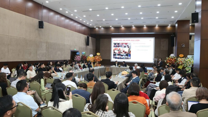Toàn cảnh Diễn đàn “Thị trường vàng Việt Nam: Thuận lợi và thách thức trong giai đoạn mới”.