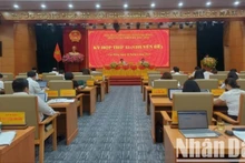 Quang cảnh kỳ họp.