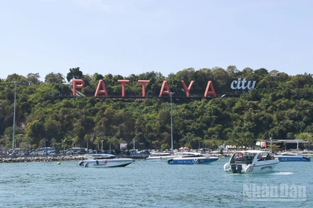 Pattaya là một trong nhiều địa điểm hấp dẫn du khách quốc tế khi đặt chân đến Thái Lan. (Ảnh: MINH THẮNG)