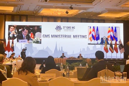 Hội nghị Bộ trưởng Tiểu vùng Mekong mở rộng lần thứ 27 diễn ra tại Bangkok, Thái Lan.