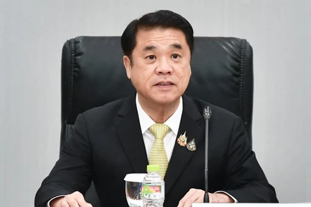 Phó Thủ tướng kiêm Bộ trưởng Giao thông Suriya Jungrungreangkit được bổ nhiệm làm Thủ tướng tạm quyền. (Ảnh: Văn phòng Thủ tướng Thái Lan)