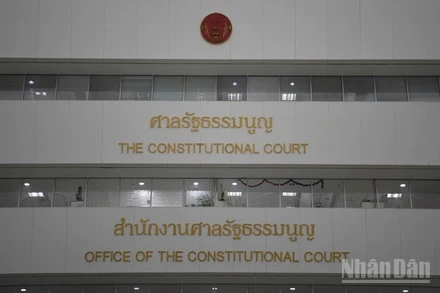 Tòa án Hiến pháp Thái Lan. (Ảnh: XUÂN SƠN)