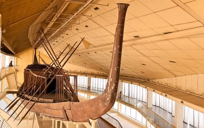 [Video] Ai Cập lắp ráp chiếc thuyền cổ 4500 năm của Pharaoh Khufu