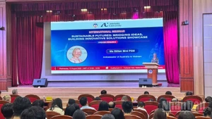 Tọa đàm thu hút đại biểu là các chuyên gia trong nước và quốc tế tham dự. (Ảnh: HNV).