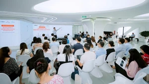 Sự kiện thu hút gần hơn 70 nhà báo, phóng viên lĩnh vực công nghệ, blockchain, tài sản số, tài sản mã hoá tham dự. (Ảnh: PV)