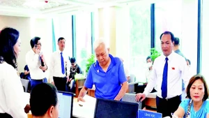 Điểm phục vụ hành chính công xã Đông Anh.