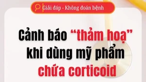 [Video] Cảnh báo "thảm họa" khi dùng mỹ phẩm chứa corticoid