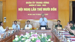 Tổng Bí thư Tô Lâm chủ trì Hội nghị Quân ủy Trung ương lần thứ 14. 