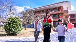 [Ảnh] Cận cảnh ngôi trường nội trú liên cấp hiện đại bậc nhất vùng biên giới