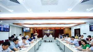 Quang cảnh Hội nghị sơ kết 6 tháng đầu năm 2025 của Hội Luật gia Việt Nam.