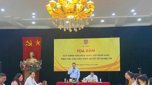 Quang cảnh tọa đàm.