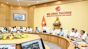 Hội nghị tập huấn trực tuyến toàn quốc về phân cấp, phân quyền ngành công thương.