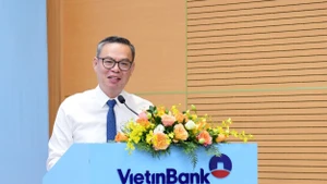 Ông Trần Minh Bình - Chủ tịch HĐQT VietinBank phát biểu tại sự kiện.