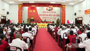 Quang cảnh đại hội Đảng bộ xã Tân Hòa, thành phố Cần Thơ, nhiệm kỳ 2025-2030.