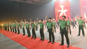 Chương trình nghệ thuật chào mừng đại hội.