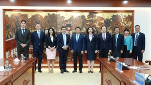 Bộ Tài chính và đại diện FTSE Rusell tại buổi làm việc. (Ảnh: BTC)