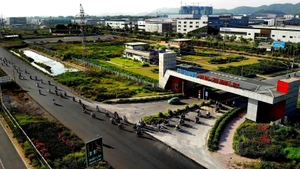 Khu công nghiệp Vân Trung tỉnh Bắc Ninh mới. (Ảnh Danh Lam)