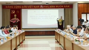 Quang cảnh buổi hội thảo.