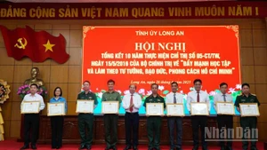 Các tập thể nhận Bằng khen của Chủ tịch UBND tỉnh vì có thành tích tiêu biểu trong phong trào học tập và làm theo tư tưởng, đạo đức, phong cách Hồ Chí Minh, giai đoạn 2016-2025.