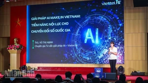 Diễn đàn "Sức mạnh AI cho nhà truyền thông trẻ" do Trường đại học Khoa học xã hội và Nhân văn tổ chức quy tụ nhiều diễn giả, doanh nghiệp uy tín chia sẻ về hướng đi của báo chí trong kỷ nguyên mới.