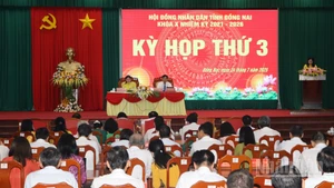 Quang cảnh Kỳ họp thứ 3, Hội đồng nhân dân tỉnh Đồng Nai.