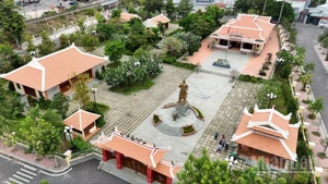 Toàn cảnh Di tích lịch sử-văn hóa cấp quốc gia đền thờ Nguyễn Hữu Cảnh, tại phường Hiệp Hòa, thành phố Biên Hòa.