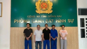 Các đối tượng bị khởi tố, bắt tạm giam.