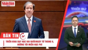 [Video] Thời sự 24h ngày 20/6/2025: Triển khai dạy học hai buổi/ngày từ tháng 9, hướng tới miễn học phí