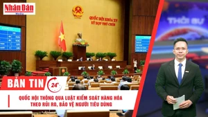 [Video] Thời sự 24h ngày 18/6/2025: Quốc hội thông qua luật quản lý hàng hóa theo rủi ro, bảo vệ người tiêu dùng 