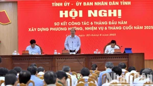 Cà Mau hội nghị triển khai nhiệm vụ 6 tháng cuối năm 2025.