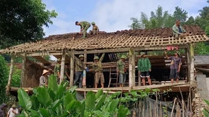 Nhiều tỉnh, thành phố đã hoàn thành chương trình xóa nhà tạm.