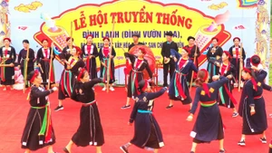 Phát triển du lịch gắn với bảo tồn giá trị văn hóa ở Sơn Động. (Ảnh Xuân Thỏa)