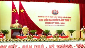 Đại hội đại biểu Đảng bộ Các cơ quan Đảng thành phố Đà Nẵng lần thứ I, nhiệm kỳ 2025 - 2030. (Ảnh: ANH ĐÀO)
