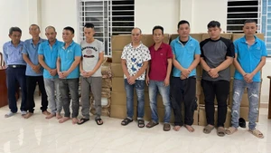 Các đối tượng liên quan đến vụ trộm tại cơ quan điều tra. (Ảnh: Công an cung cấp)