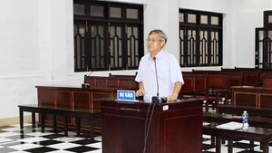 Bị cáo Võ Thanh Nhàn, nguyên Chủ tịch Ủy ban nhân dân thành phố Sóc Trăng.